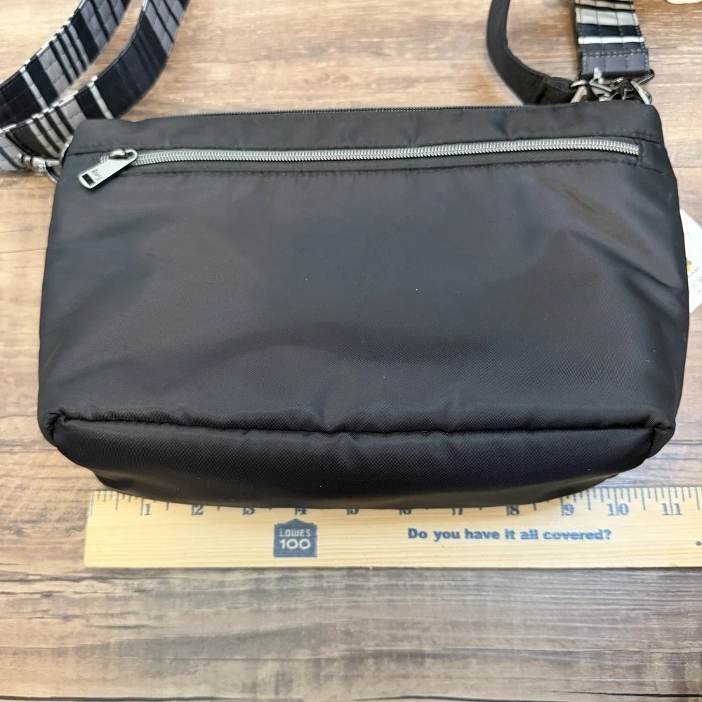 Lug Flare 2 Crossbody Bag Midnight Black Waterproof Unisex for Travel Casual